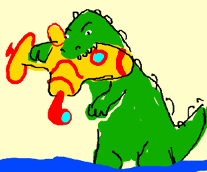 godzilla vs yellow submarine.png